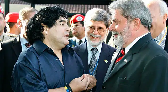 El expresidente de Brasil se pronunció tras la muerte de Maradona.