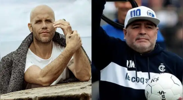 Gian Marco Zignago le escribió a través de sus redes sociales una despedida a Diego Armando Maradona