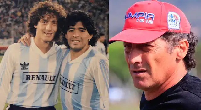 El exjugador Pedro Troglio recordó que estuvo al lado de Diego Maradona en una cancha de fútbol.