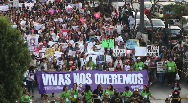 Marcha contra la violencia de género. Marcha contra la violencia de género.