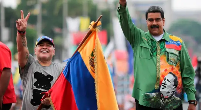 Maduro resaltó que Maradona fue Maduro resaltó que Maradona fue