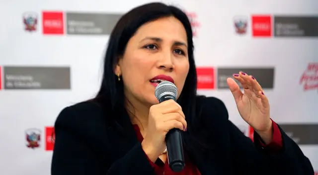 Flor Pablo, exministra de Educación. Flor Pablo, exministra de Educación.