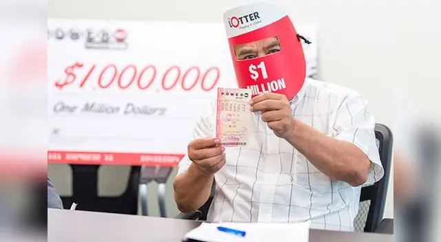 Salvadoreño, ganador de USD 1 millón del Powerball de TheLotter