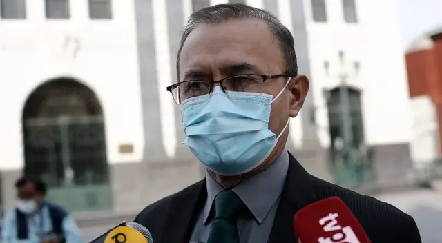 Congresistas de Acción Popular asistieron a Palacio de Gobierno para reunirse con el presidente Francisco Sagasti.