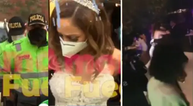 Olinda Castañeda igual logró celebrar su boda.