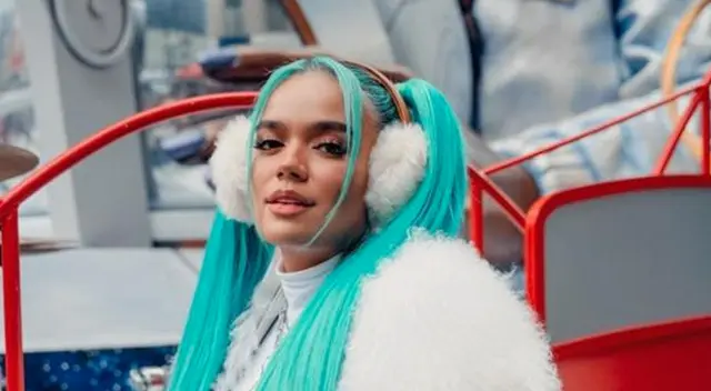 Karol G interpretó ‘Tusa’ y ‘Ay, Dios mío’ en desfile de Acción de gracias en New York