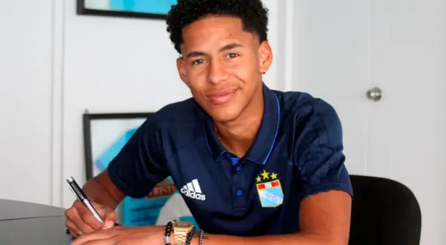 El pariente de Carlos Lobatón había debutado este año con Sporting Cristal y anotó un gol.