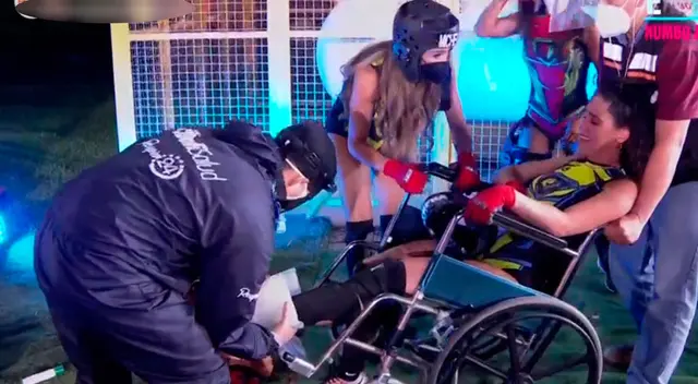 Tepha Loza sufrió grave lesión en el tobillo.