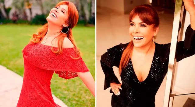 Magaly Medina celebra ser líder en rating.