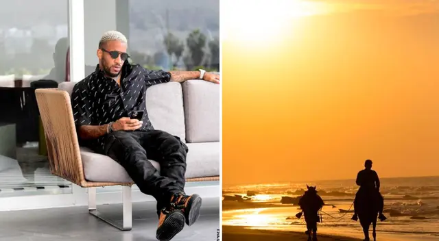 El futbolista Jefferson Farfán disfruta de su tiempo libre visitando las playas del norte del país junto a su hijo. El futbolista Jefferson Farfán disfruta de su tiempo libre visitando las playas del norte del país junto a su hijo.