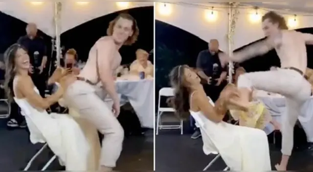 La singular escena no tardó en volverse viral en las redes sociales. La singular escena no tardó en volverse viral en las redes sociales.