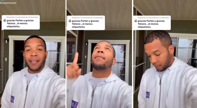 César Távara, el primo de Jefferson Farfán, tuvo una curiosa respuesta cuando le preguntan en TikTok el motivo por el que no agradece su éxito a Yahaira Plasencia y al exfutbolista de Alianza Lima.