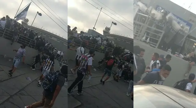 PNP se encuentra en los exteriores del Estado Nacional.