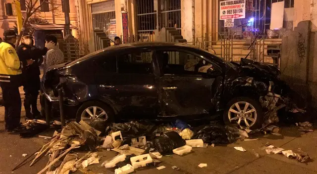 Policía investigará las causas del accidente. Policía investigará las causas del accidente.