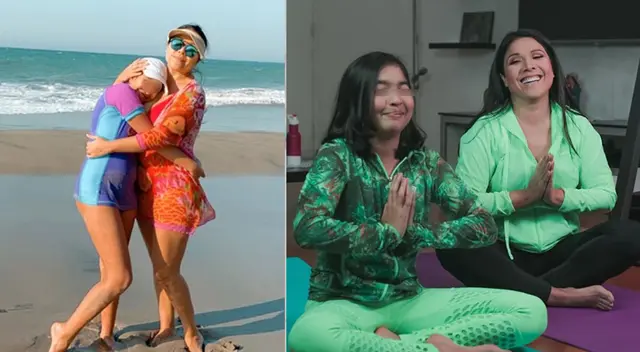 Tula Rodríguez comparte tierna fotografía junto a su Valentina.