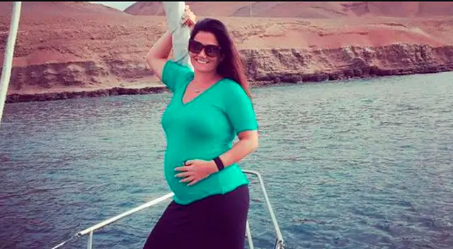 Daniela Cilloniz se quedó internada en clínica local tras complicaciones en su embarazo