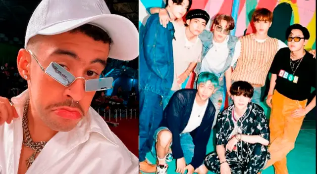 Bad Bunny manifestó que le gustaría colaboración con BTS: “Tengo que aprender a bailar”