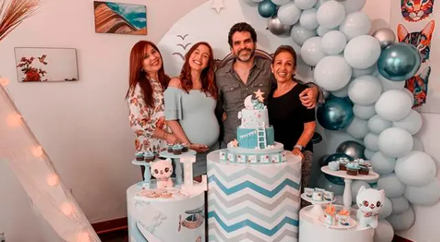 Natalia Salas celebró su baby shower virtual tras estar a punto de dar a luz Natalia Salas celebró su baby shower virtual tras estar a punto de dar a luz