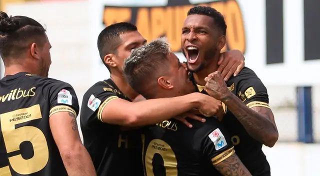 Universitario de Deportes en la final de 2020 Universitario de Deportes en la final de 2020