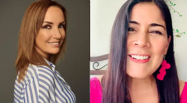 Kukuli Morante y Marisol Aguirre donan sangre.