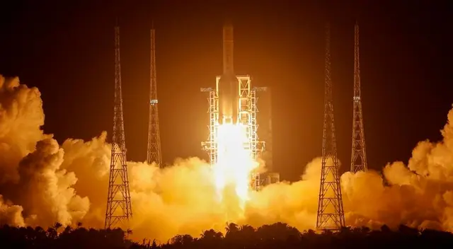 La sonda china Chang'e-5 fue lanzada el 24 de noviembre.