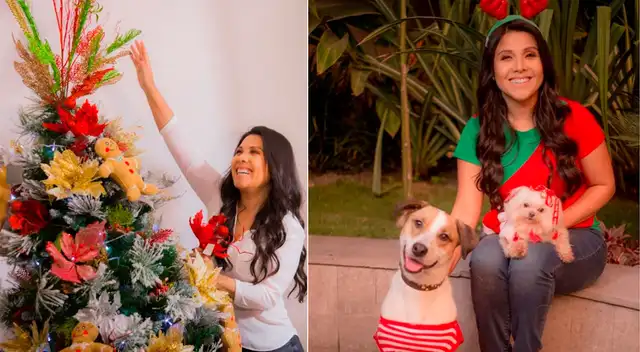 Tula Rodríguez se muestra emotiva por la Navidad.
