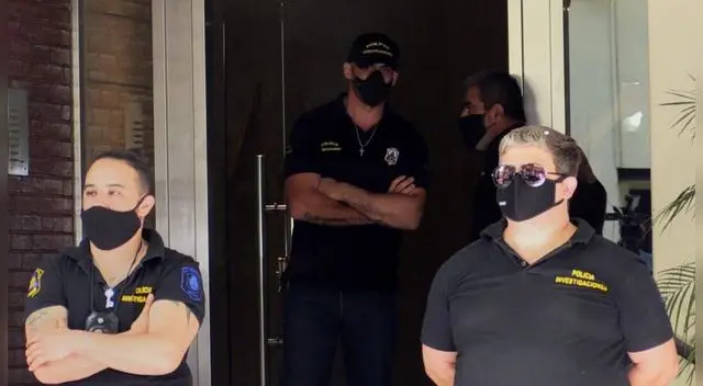 Allanan casa de la psiquiatra de Maradona. Allanan casa de la psiquiatra de Maradona.