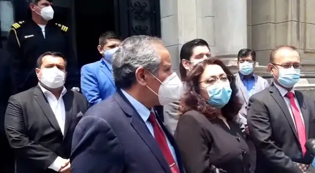 La premier habló sobre la situación de la PNP. La premier habló sobre la situación de la PNP.