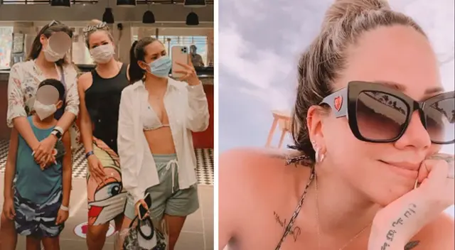 Melissa Klug disfruta de un tiempo familiar. Melissa Klug disfruta de un tiempo familiar.