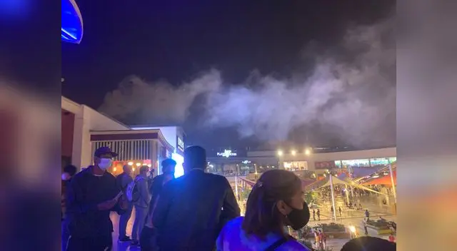 Incendio en Megaplaza