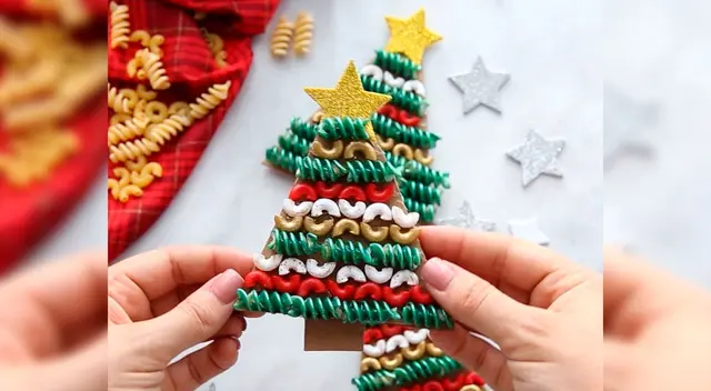 Sigue estos sencillos pasos y crea tu propio árbol de Navidad.