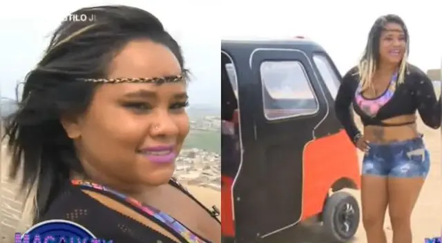 Yesenia Villanueva, la hija del Melcochita, se mudó al cerro El Mirador