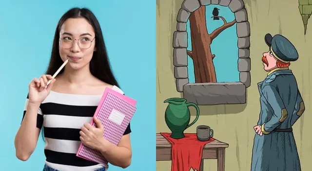 Tienes solo 10 segundos para encontrar el rostro camuflado. Tienes solo 10 segundos para encontrar el rostro camuflado.