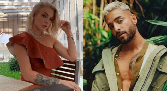 Leslie Shaw no descarta una colaboración con Maluma y reveló que ella escuchó “Hawai” antes de que él la lanzara.