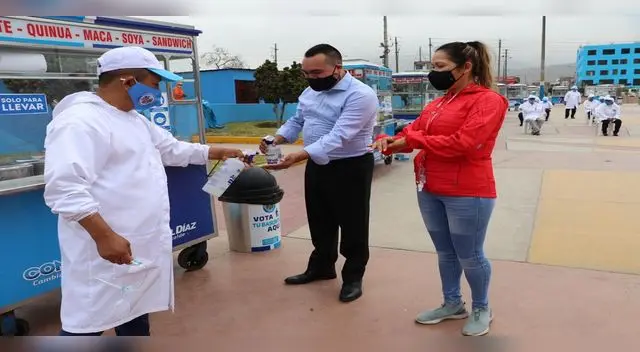 Alcalde de Comas encabezó campaña Alcalde de Comas encabezó campaña