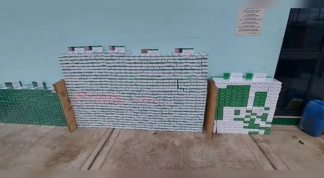 Policía dio un duro golpe al contrabando de cigarros Policía dio un duro golpe al contrabando de cigarros