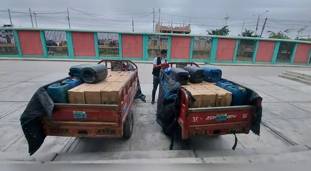 Utilizaban motos furgón para transportar ilegal mercadería Utilizaban motos furgón para transportar ilegal mercadería