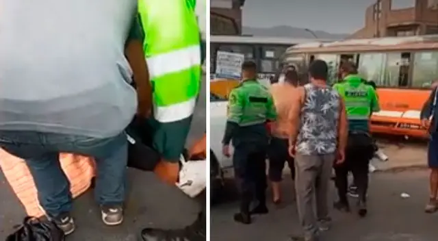 El conductor del vehículo resultó con algunas lesiones y luego de ser atendido por los paramédicos quedó detenido en la División de Investigación de Accidentes de Tránsito.