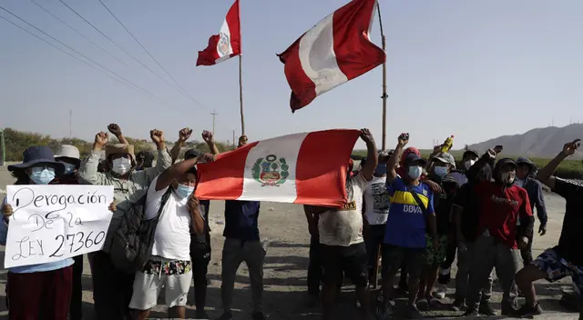 Paro agrícola en Ica.