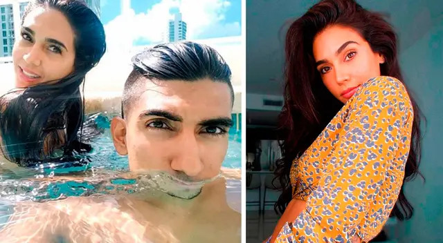 Vania Bludau emocionada por el cumpleaños de su hermano Willy Bludau. Vania Bludau emocionada por el cumpleaños de su hermano Willy Bludau.