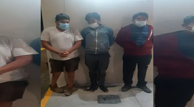 Los detenidos entre ellos dos hermanos