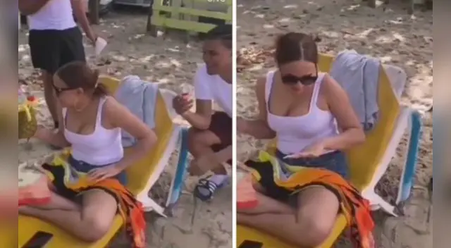 El clip cuenta con miles de reproducciones en Facebook.