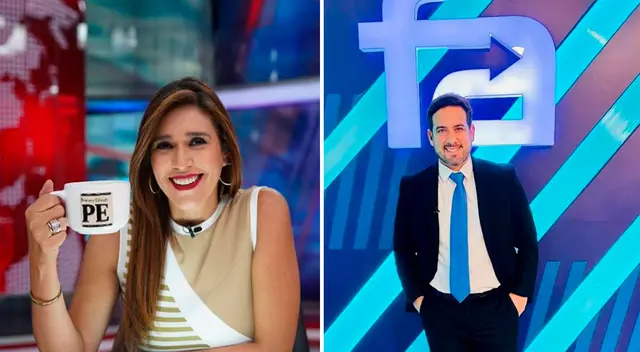 La conductora de América Noticias reveló en su cuenta de Instagram la reacción del periodista deportivo luego de haberle hecho una comparación con un adorno del set por Navidad.