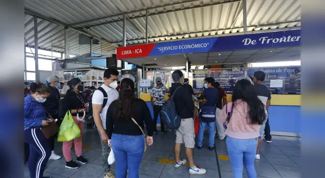 Los viajes al sur del país también se normalizaron.