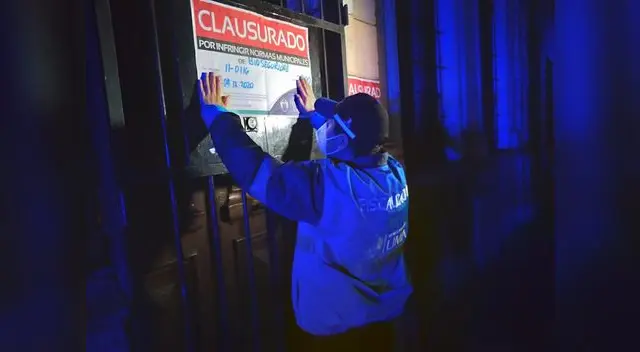 Clausuran bar ‘La Toscana’ en Jr. Quilca