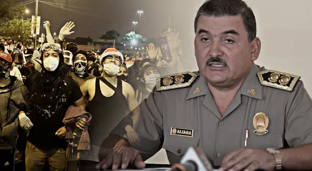 Cluber Aliaga aseguró que las marchas nacionales contra Manuel Merino fueron violentas y que la Policía fue víctima de agresiones.