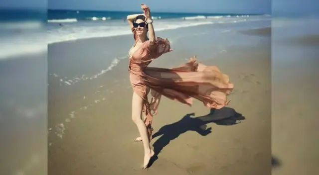 Anahí de Cárdenas está disfrutando algunos días en la playa tras dejar la clínica, y aprovechó en mostrarse feliz con un reflexivo mensaje.