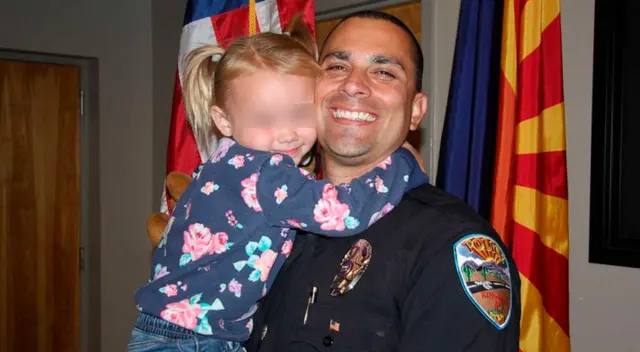 Cuando los servicios de protección infantil necesitaron encontrar a Kaila un hogar temporal, la familia del policía intervino sin dudarlo.