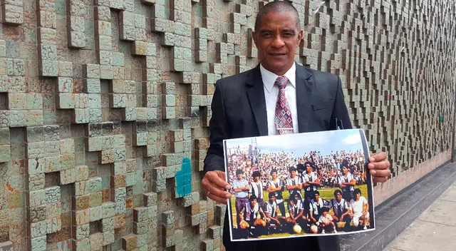 Benjamín Rodríguez lleva en el corazón el recuerdo de sus compañeros.