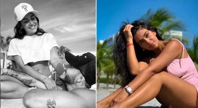 Vania Bludau compartió romántico mensaje a Mario Irivarren.
